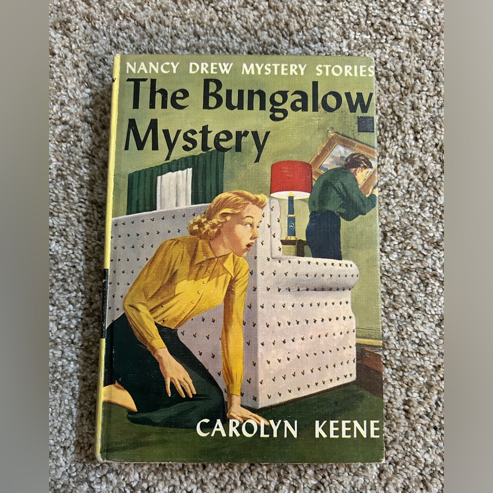 Vtg 1960 The Bungalow Mystery by Carolyn Keene (Nancy Drew Mystery Stories #3)